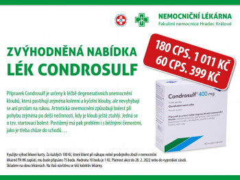 Zvýhodněná nabídka - lék Condrosulf