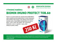 Zvýhodněná cena přípravku na podporu imunity BIOMIN IMUNO PROTECT - akce platí na obou lékárnách